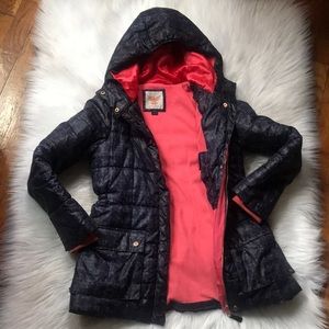 Tommy Hilfiger Girl’s Houndstooth Coat